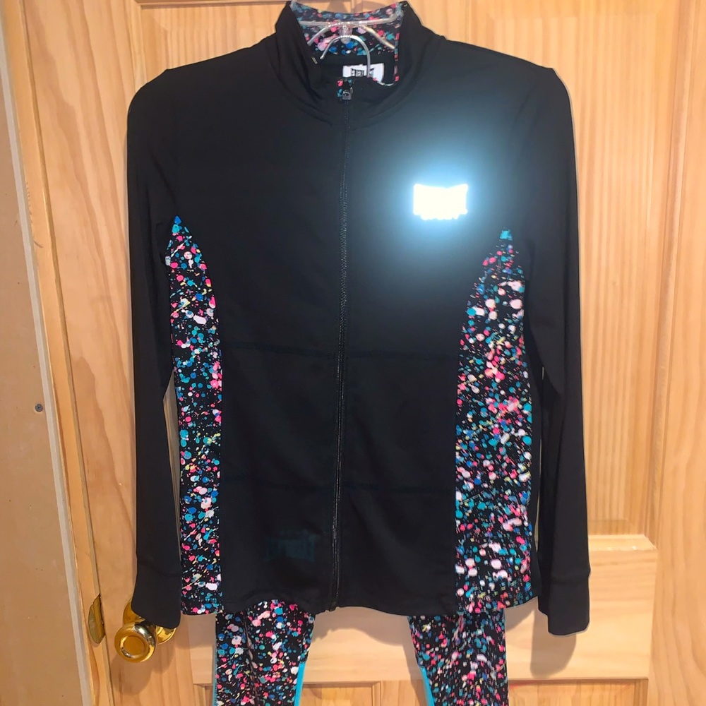 Girls L sweatpants & XL jacket